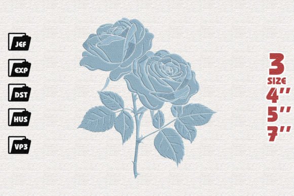 Beautiful Flowers Embroidery: A Premium Touch