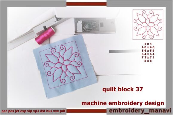 Charming Quilting with Floral Plant Patterns