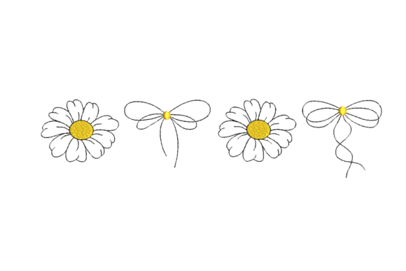 Coquette Daisy Line Art: A Stylish Touch