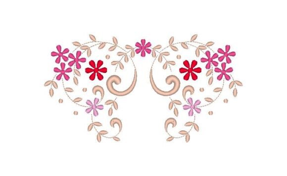 Discover the Charm of Creative Floral Embroidery