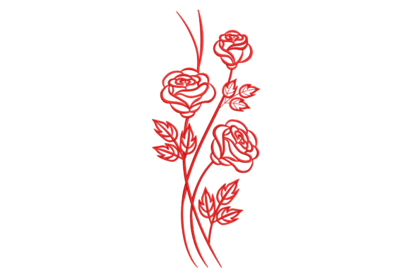 Elegant Rose Trio: A Perfect Addition to Your Shop