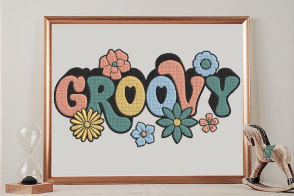 Exploring Groovy Flower: A Versatile Embroidery Design