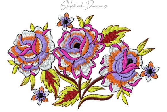 Local Flowers Embroidery Design: A Nature-Inspired Delight
