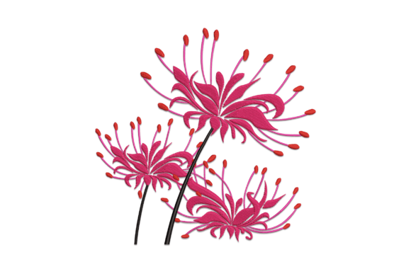 Red Spider Lily: A Detailed Embroidery Review