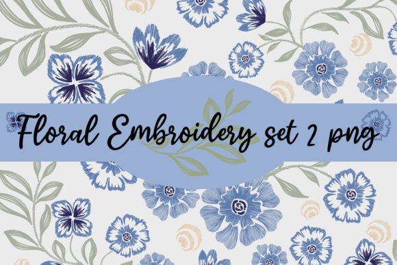 Vintage Floral Embroidery for Business