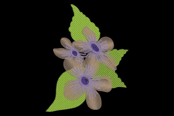 Whispering Petals: A Gentle Holiday Embroidery